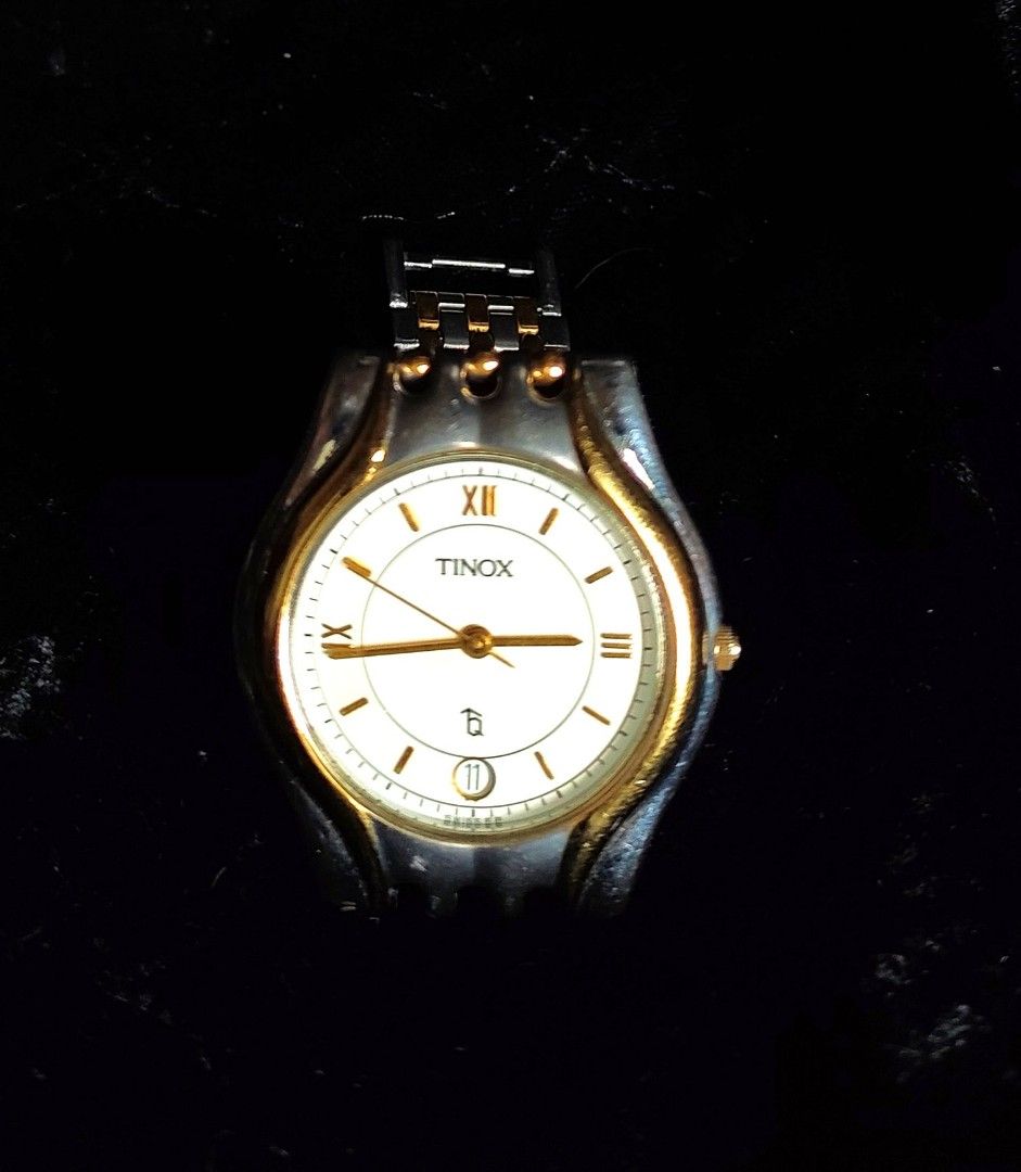 Tinox Watch (Face Part Only) (Category: Women's Watches) located in General Trias. Submitted by silverstar1221 (Listing ID 1210665909, Image 1). Description: Item Name: Tinox Watch (Face Part Only) Item Description: • Watch is still in working condition • Battery and Strap is not included • Bought from Japan Auction •AS-IS Rules and Policy: • No Meet Up • No COD • Shipping or Delivery Only. • No cancellation once order is placed. Please finalized