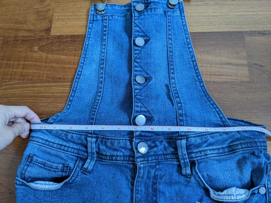 Tinseltown denim overalls shorts bottom Women s Fashion