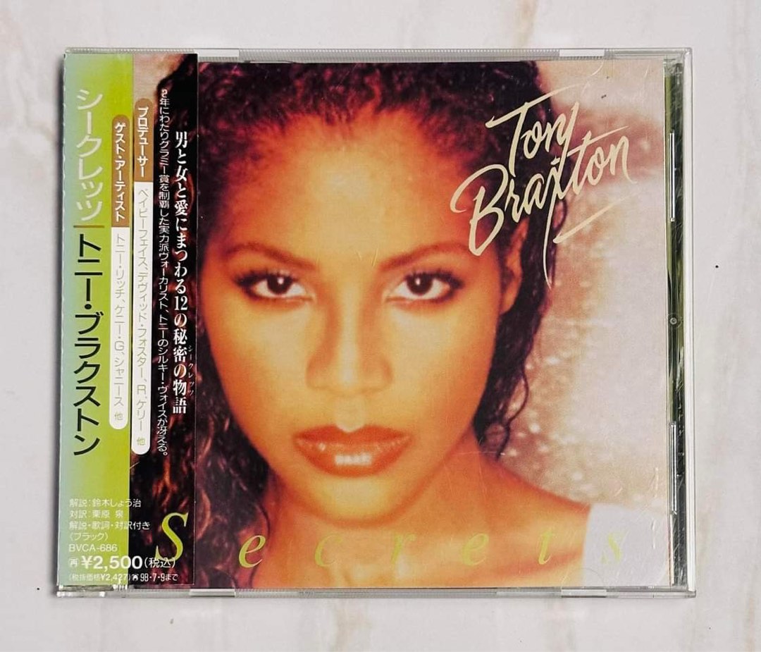 TONI BRAXTON SECRETS ALBUM Hobbies Toys Music Media CDs DVDs