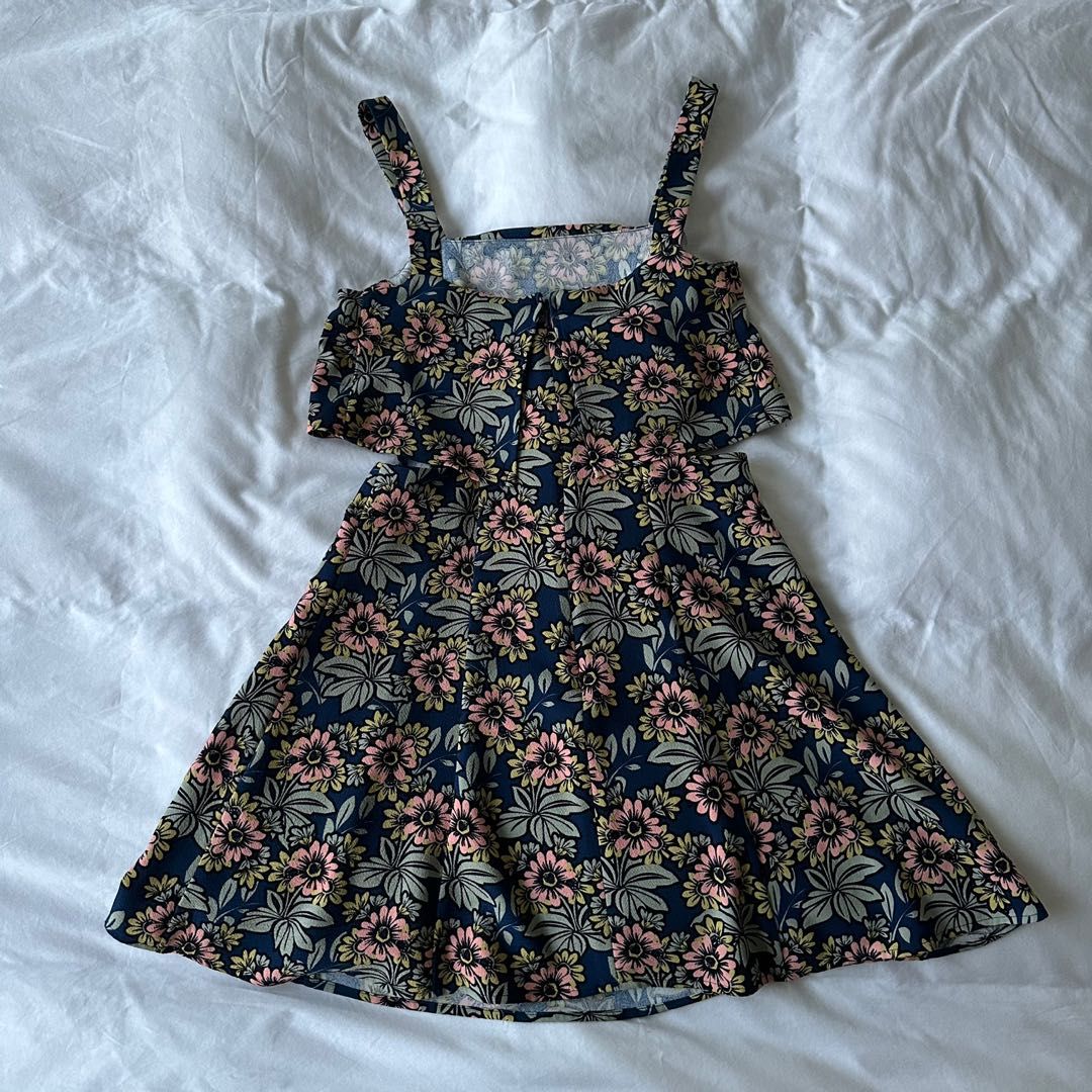 Topshop floral 2025 print dress