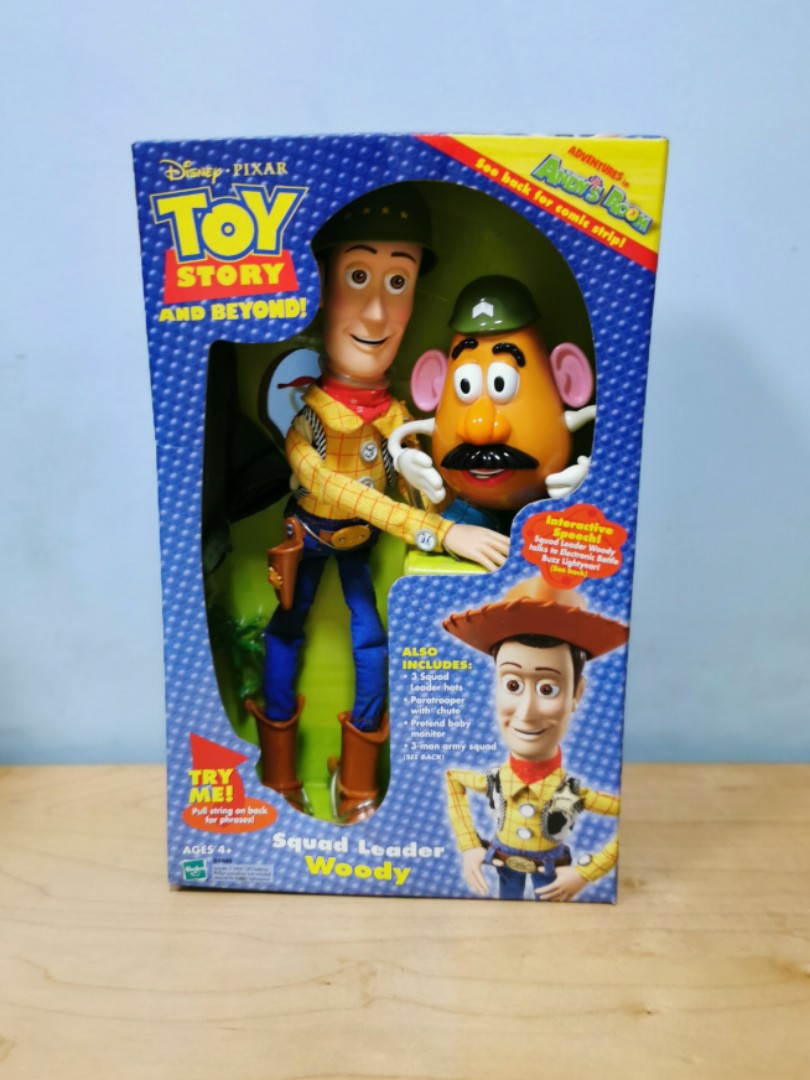 Toy Story Talking Woody And Mr Potato Head, Hobbies & Toys, Toys & Games On  Carousell