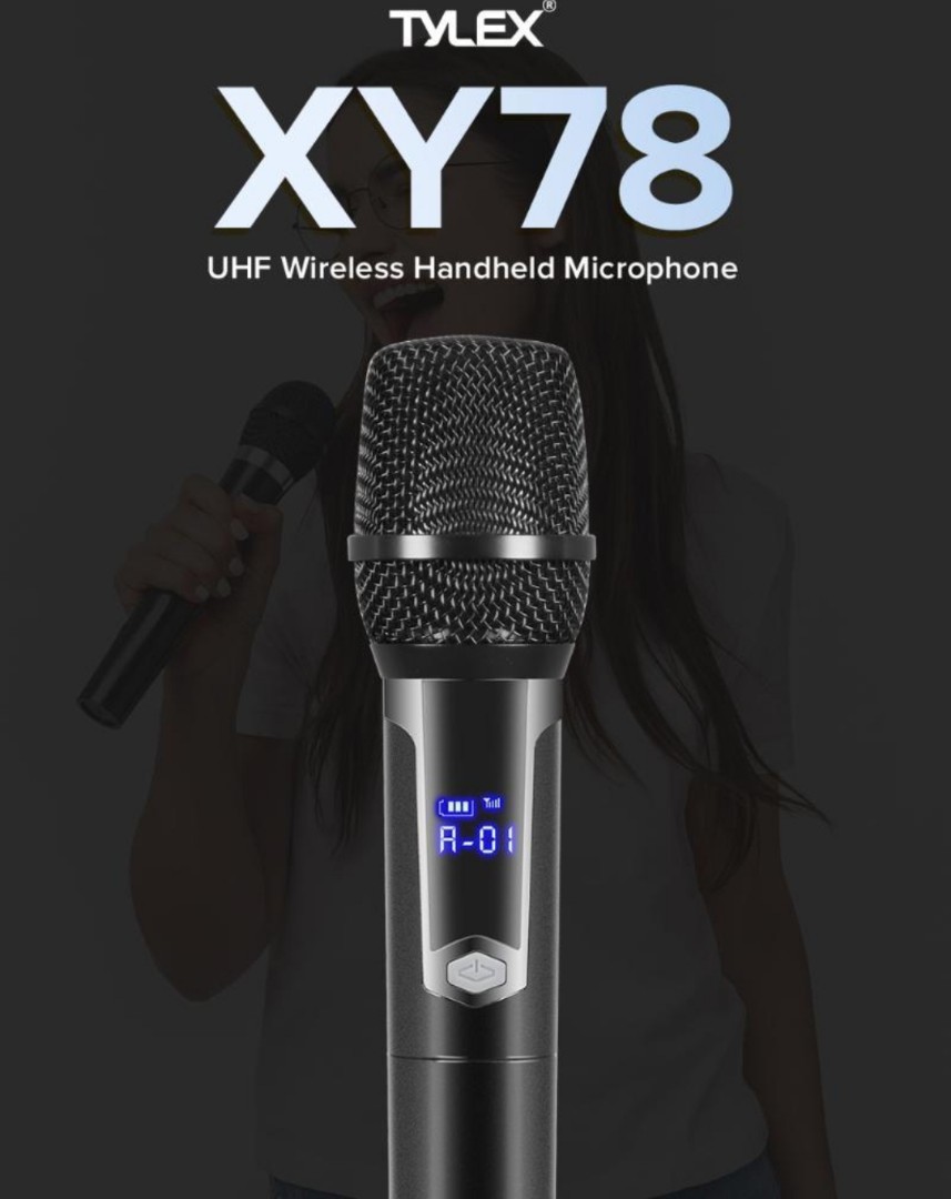 Tylex XY78 Wireless Microphone, Audio, Microphones on Carousell