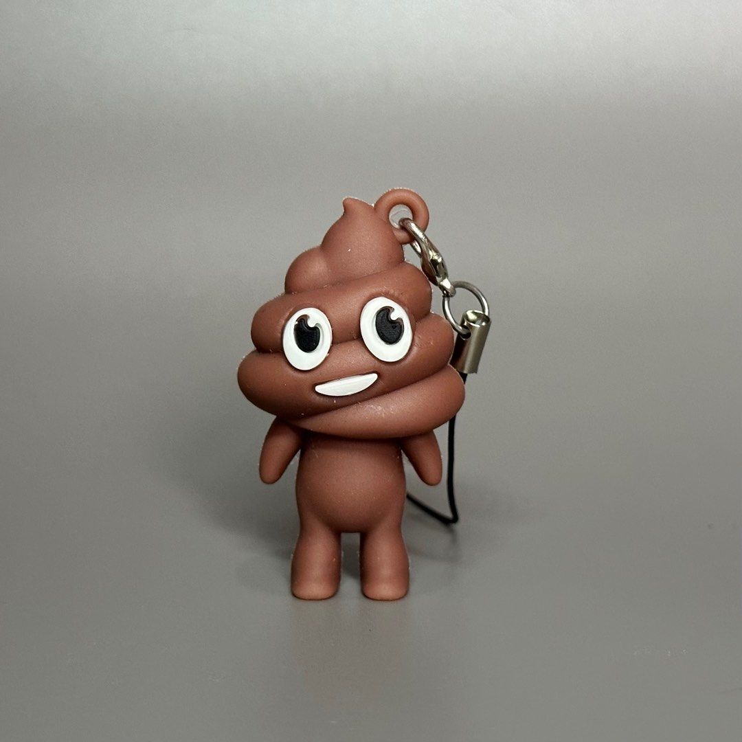 Unchi Man Poop Mini Figure Charm Strap/Keychain 5cm - Php 150, Hobbies ...