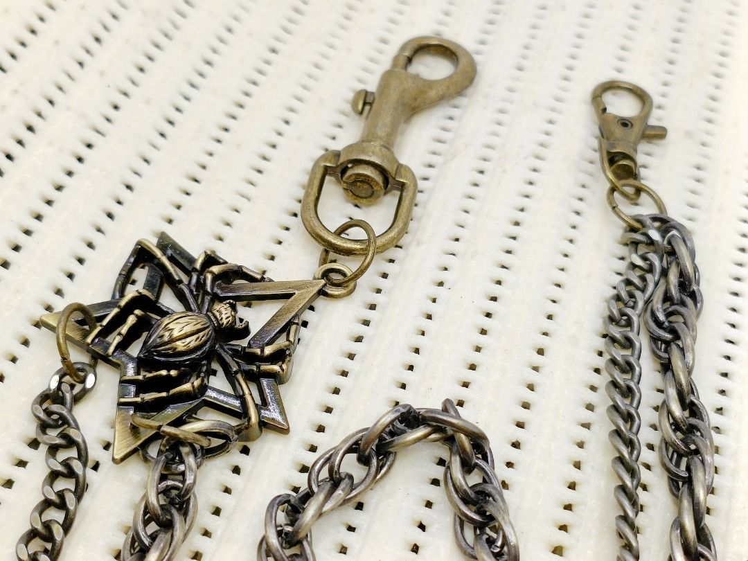 USA Metal Stainless Hook Rivet Copper Spider Gold Snake Street Biker ...