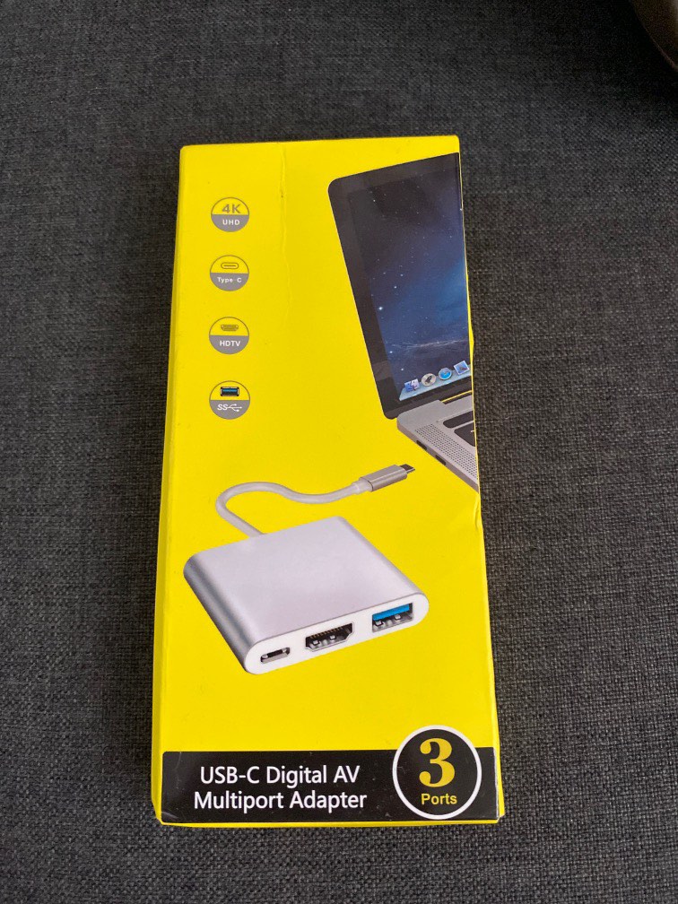 USB-C Digital AV Multiport Adapter, Mobile Phones & Gadgets, Other ...