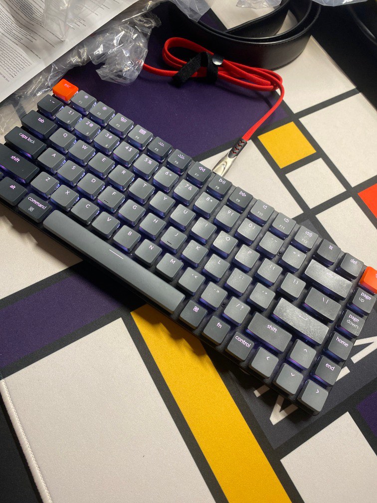 Used Keychron K3 Bluetooth mechanical keyboard, Computers & Tech, Parts