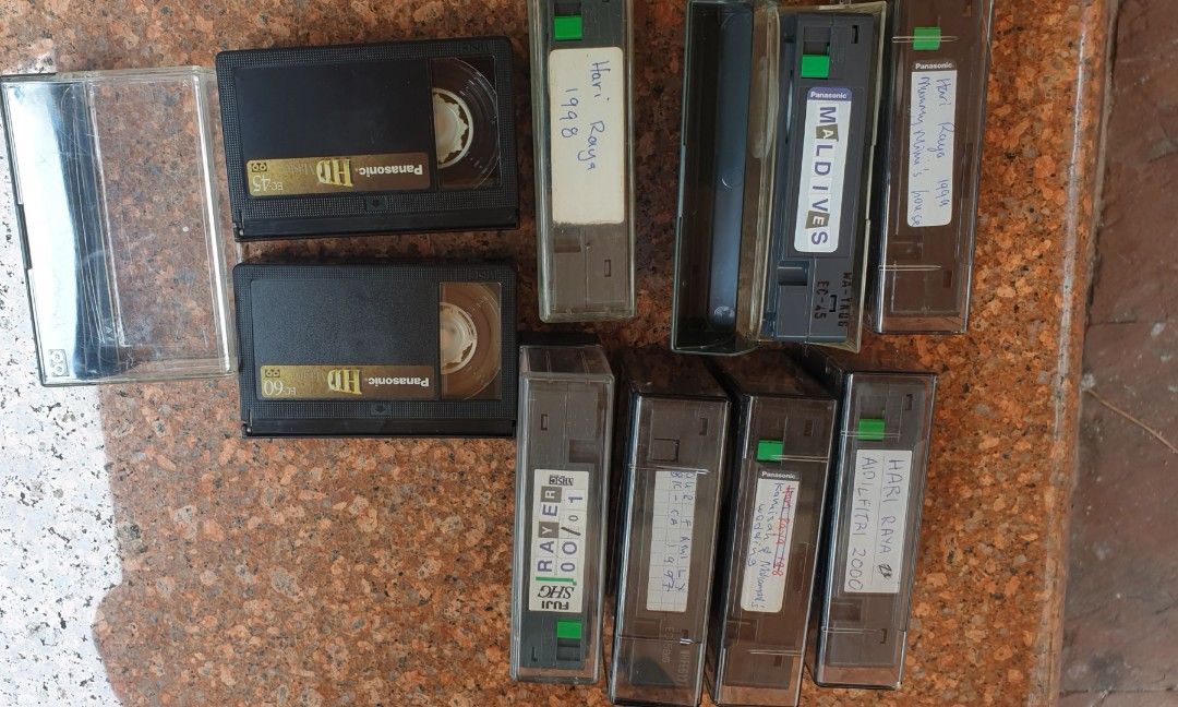 VIDEO Tapes !! Convert your VHS,VHSC and Mini DV tapes to mp4 format