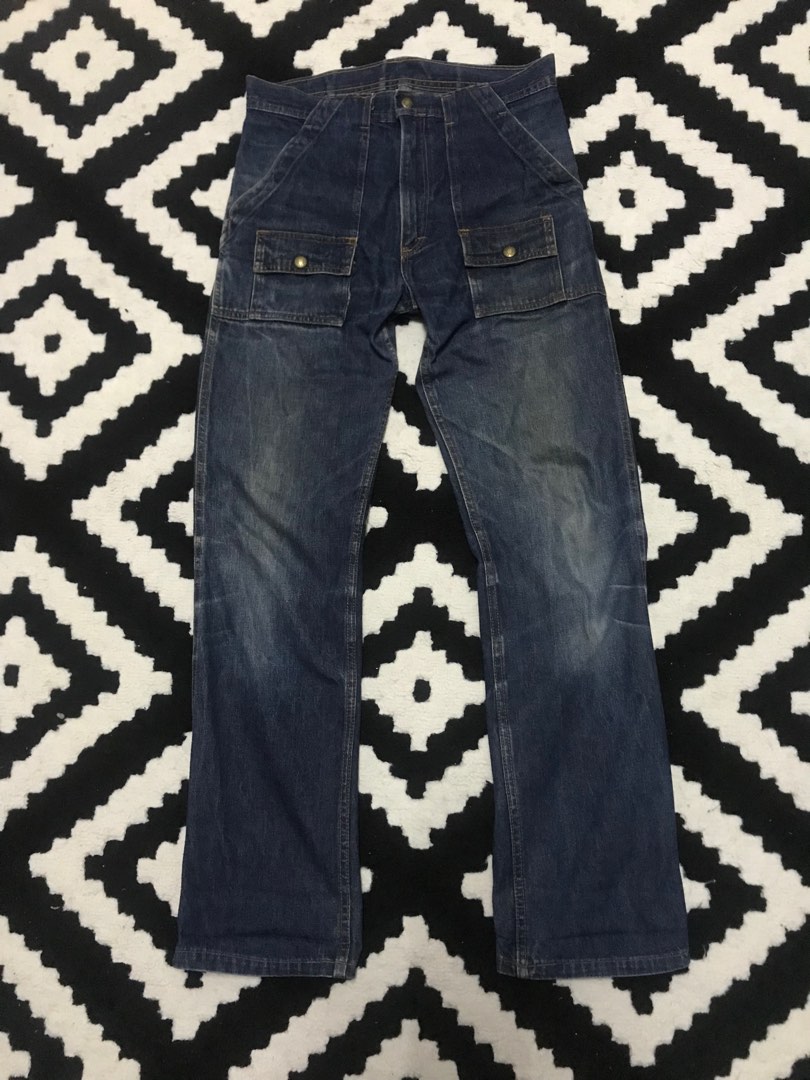 vintage bush pants gung ho, Men's Fashion, Bottoms, Jeans on Carousell