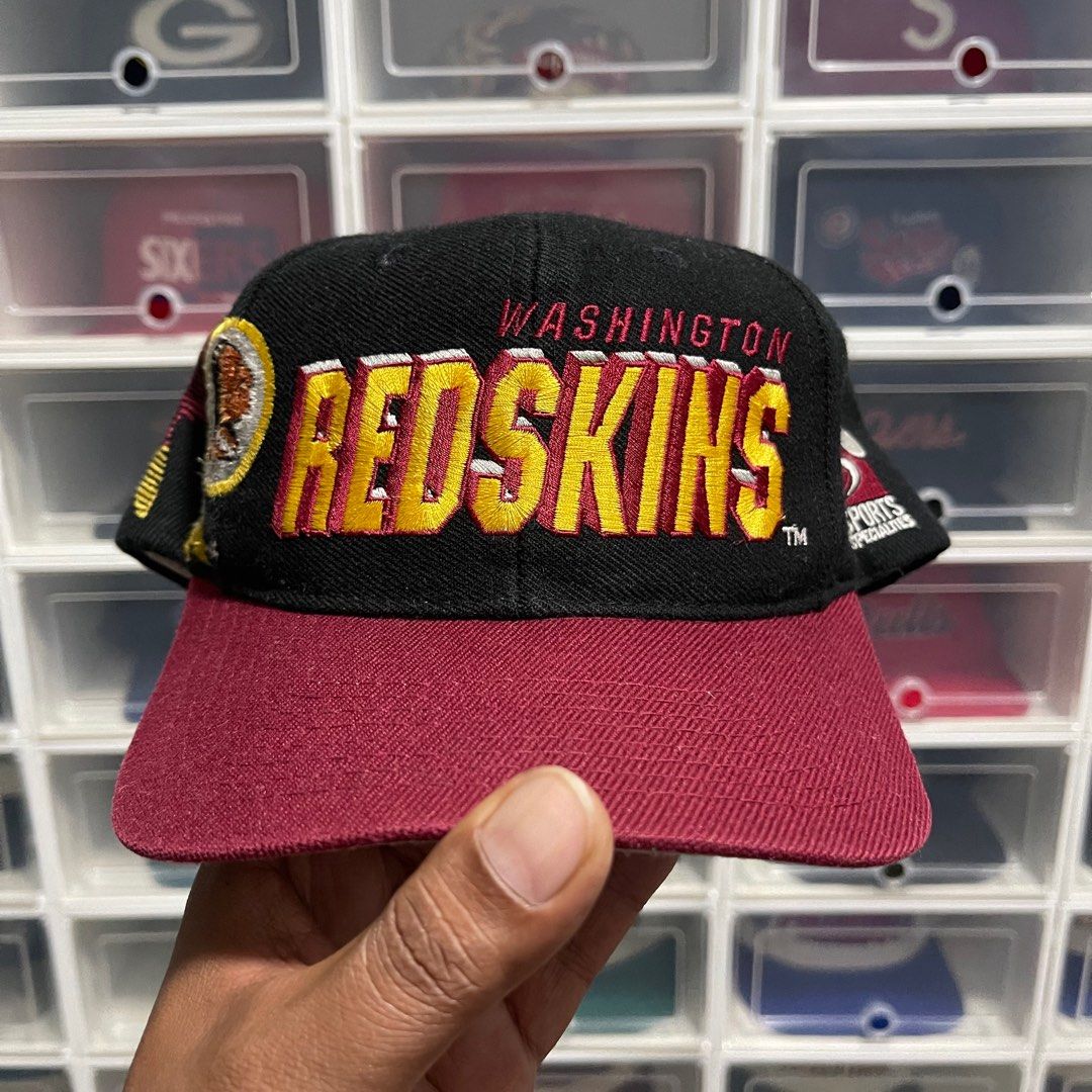 Black redskins hat sale