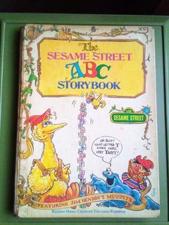 Vintage Sesame street ABC storybook