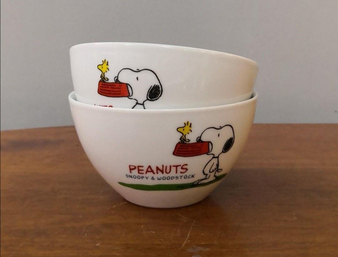 Vintage Snoopy bowl 3, Furniture & Home Living, Kitchenware & Tableware