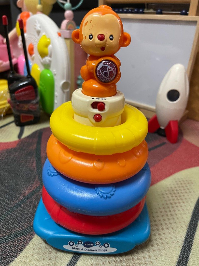 Vtech stacking rings, Hobbies & Toys, Toys & Games on Carousell