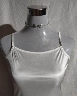 white silk tutu dress
