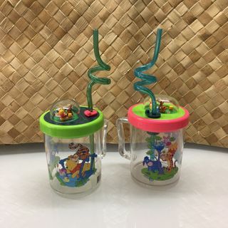 Winnie the Pooh Cups With Straw