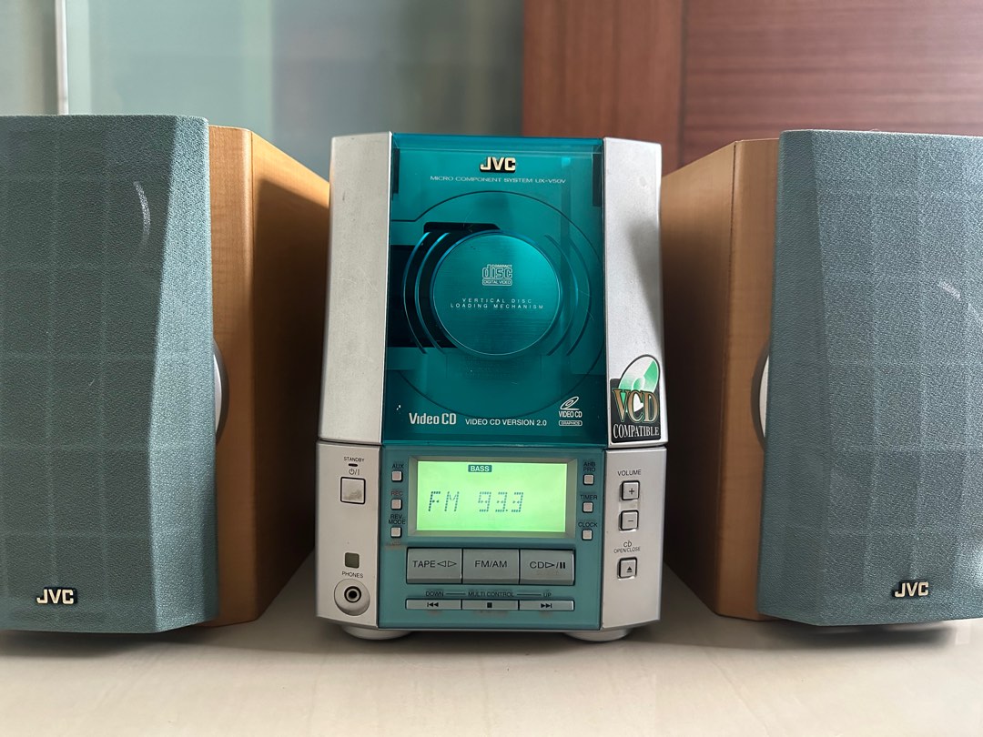 (Working) JVC CD Player, Audio, Soundbars, Speakers & Amplifiers on Carousell