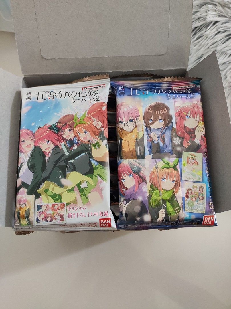 BANDAI The Quintessential Quintuplets Movie Vol. 2 Wafer Card