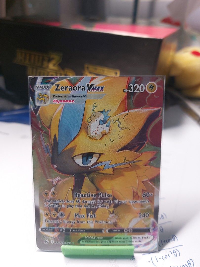 WTS/WTT Zeraora Vmax GG42/GG70 Alternate Art Crown Zenith, Hobbies