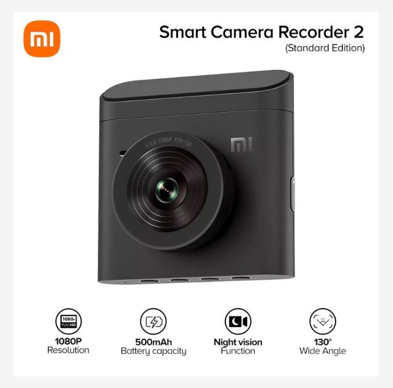 XIAOMI Smart Camera Recorder 2 Standard Edition, Photography, Video