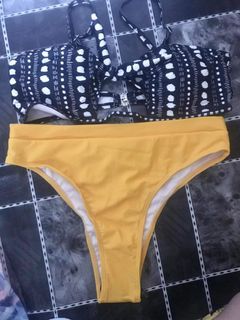 Yellow bikini