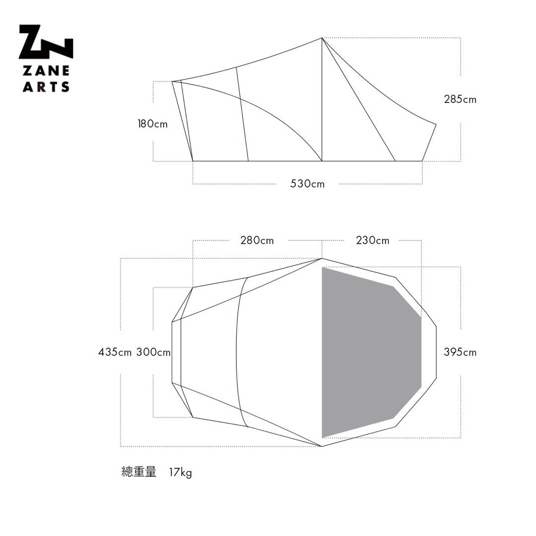 ZANE ARTS LOLO PS-033 戶外露營帳篷, 運動產品, 行山及露營- Carousell