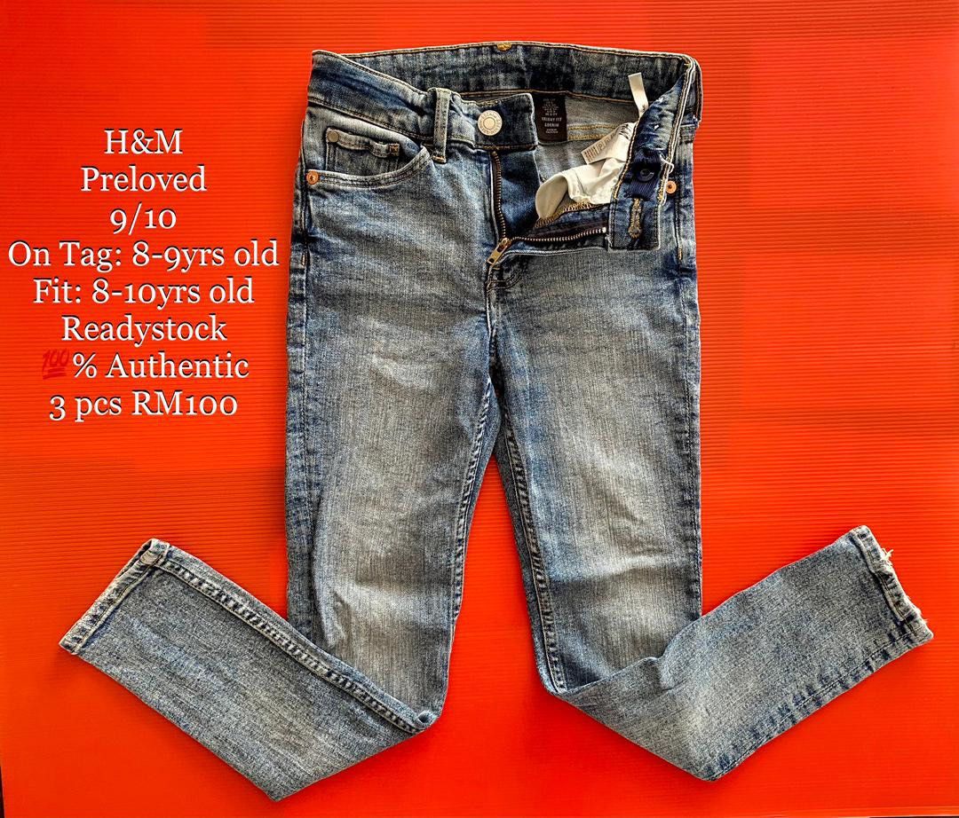 H and m boys jeans store