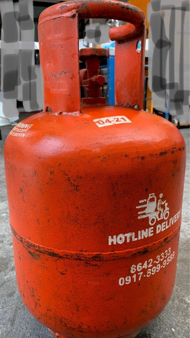 1 Unit Empty 11KG LPG Tank, Furniture & Home Living, Home Improvement