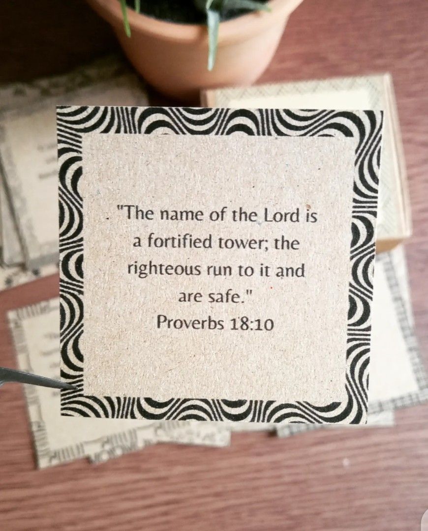 36 Pieces Bible Verses/Scripture Cards, Hobbies & Toys, Stationary ...