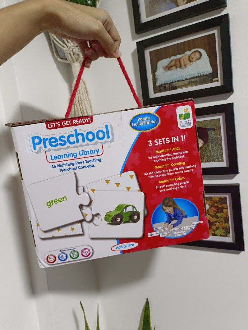 3 Sets in 1 Preschool learning library, Hobbies & Toys, Books