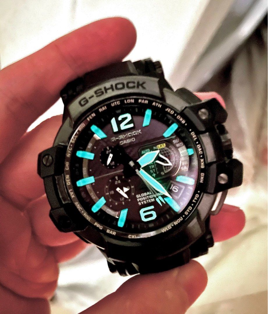 G Shock GPW 1000 solar powered GPS