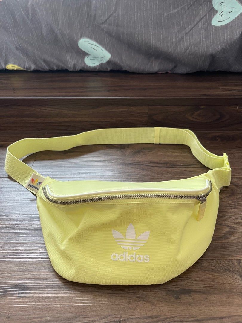 Yellow fanny pack adidas deals