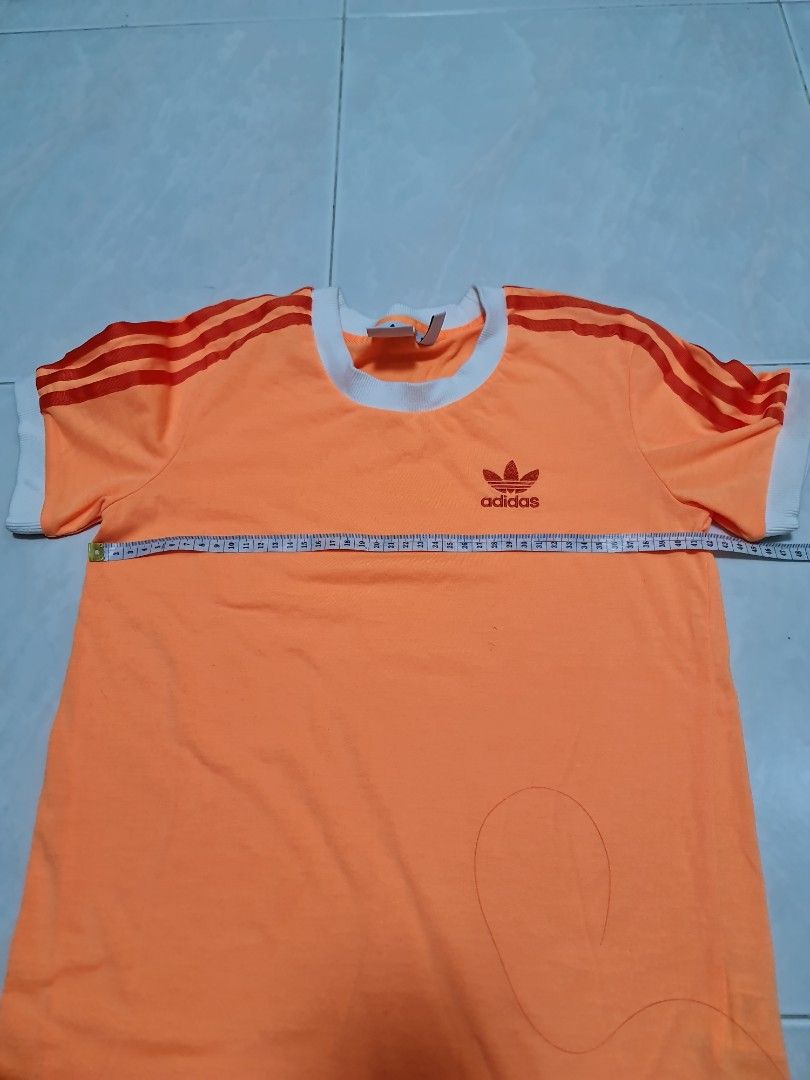 Adidas Neon Orange T shirt XS