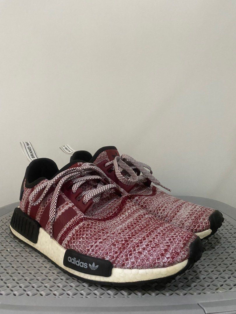 REPRICED Adidas Nmd R1 Burgundy