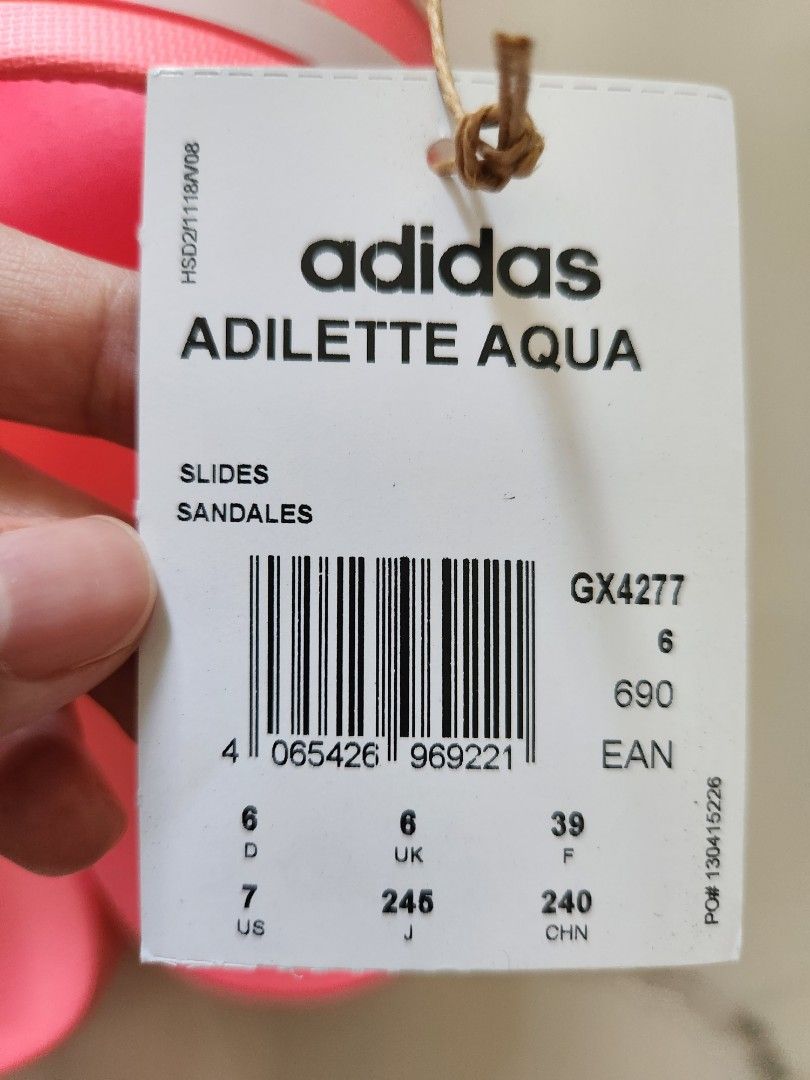 Adidas slides discount size chart