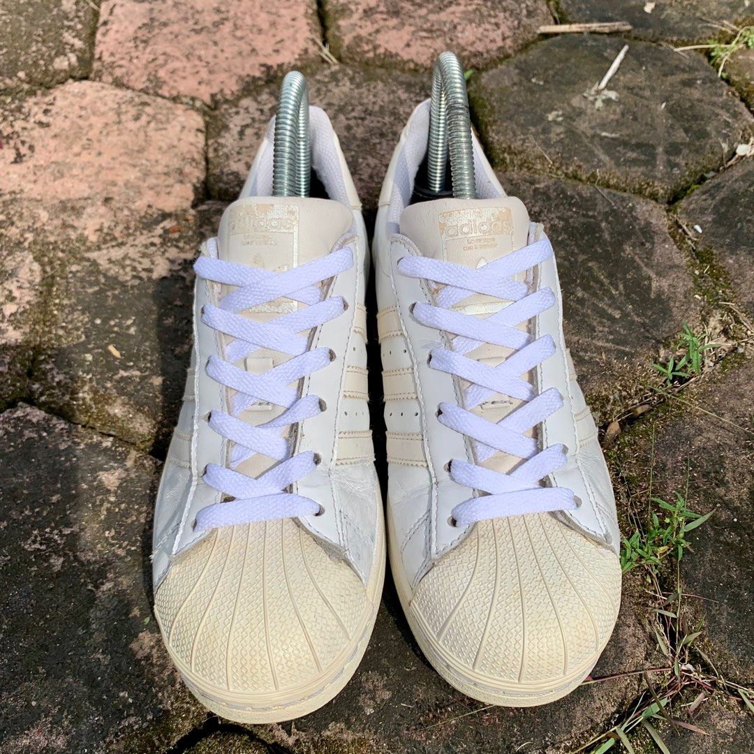 adidas superstar full white