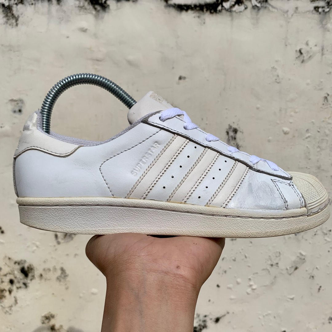 adidas superstar full white