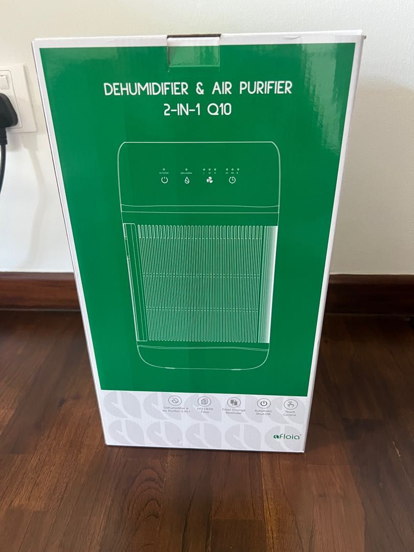 Afloia 2 in 1 Dehumidifier & Air Purifier 1000ml, TV & Home