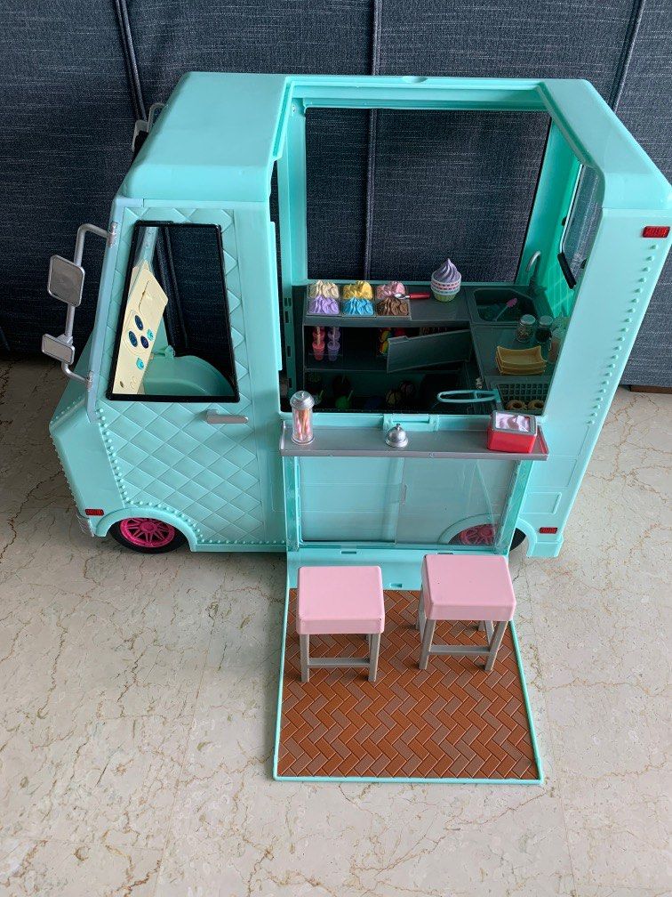 American Girl Doll Ice Cream Truck, Hobbies &amp; Toys, Toys &amp; Games on ...
