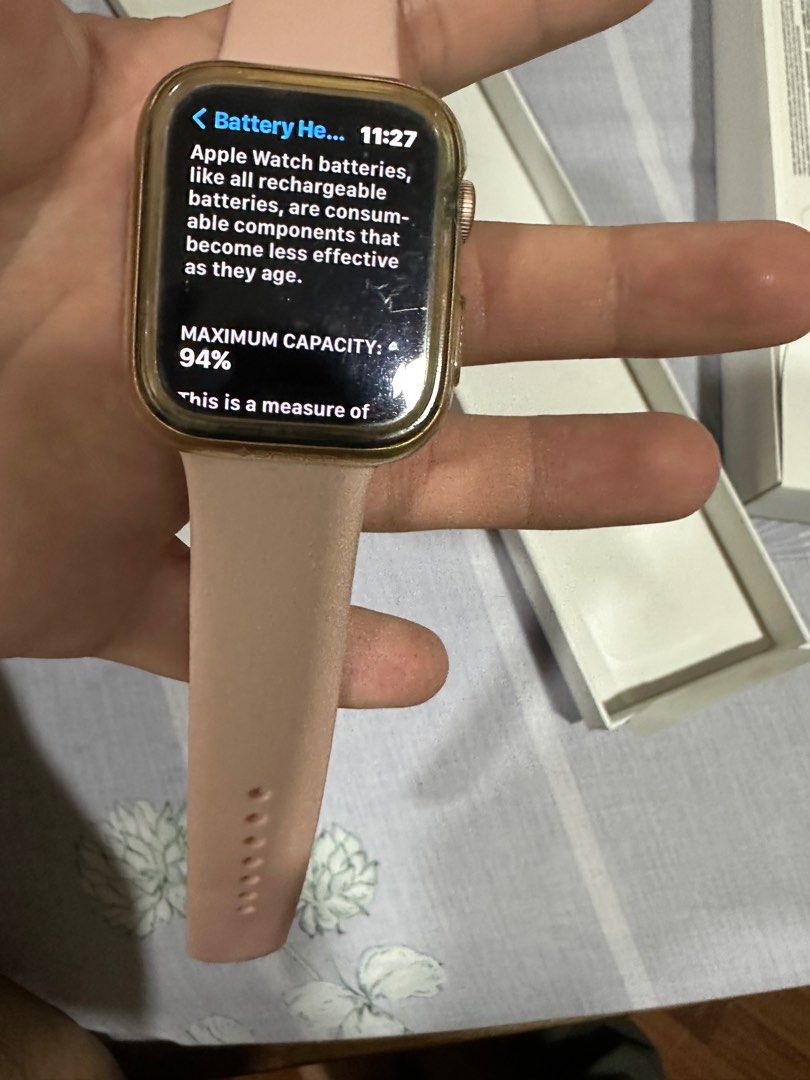 Aluminium gold with deals pink sand sport band