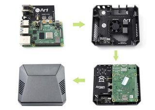 [最後4]鋁合金機殼 Argon ONE V2 for Raspberry Pi 4 Aluminium Case