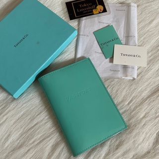 Authentic Preloved Tiffany & Co. Passport Case / Passport Holder in Tiffany Blue