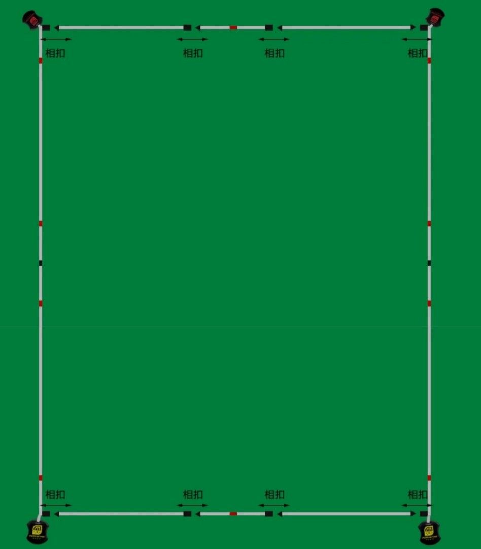 Badminton boundary lines, Sports Equipment, Sports & Games, Racket