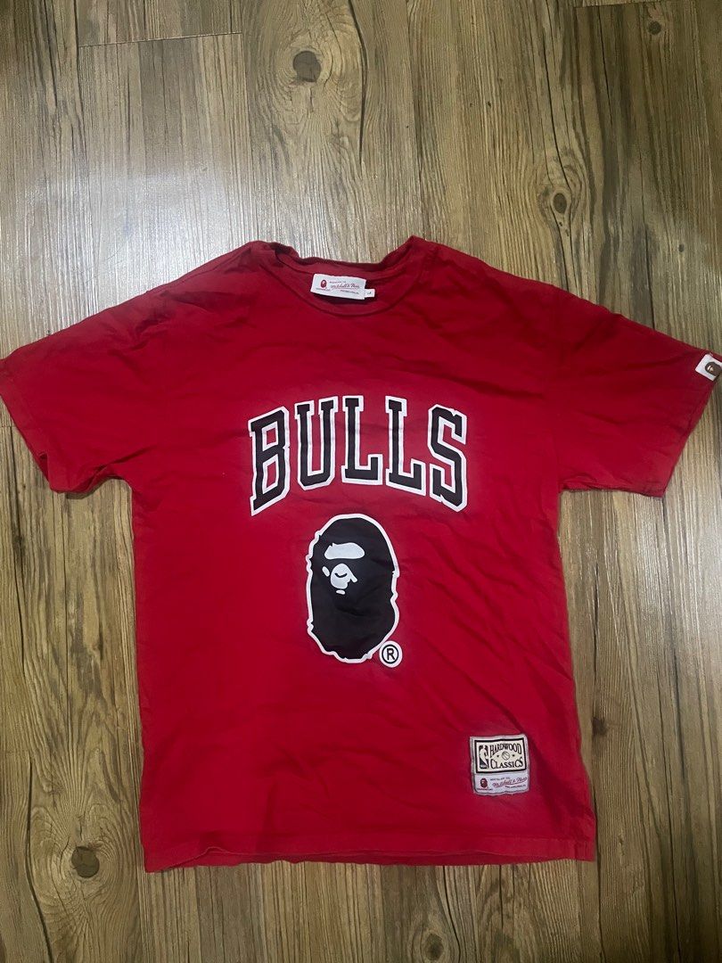 Bape, Shirts, Bape X Bulls Jersey