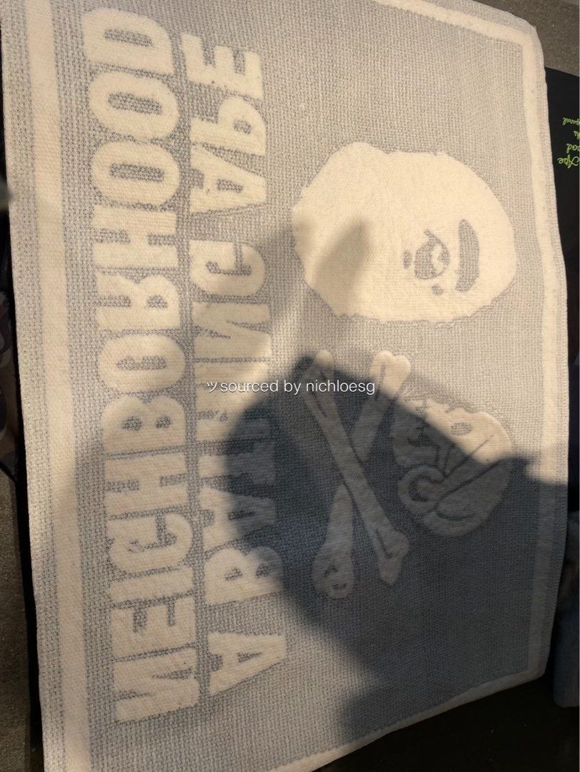 BAPE X NEIGHBORHOOD RUG MAT