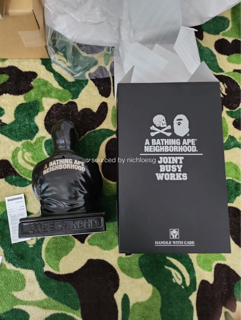 BAPE X NEIGHBORHOOD SHARK INCENSE CHAMBER, Furniture & Home Living