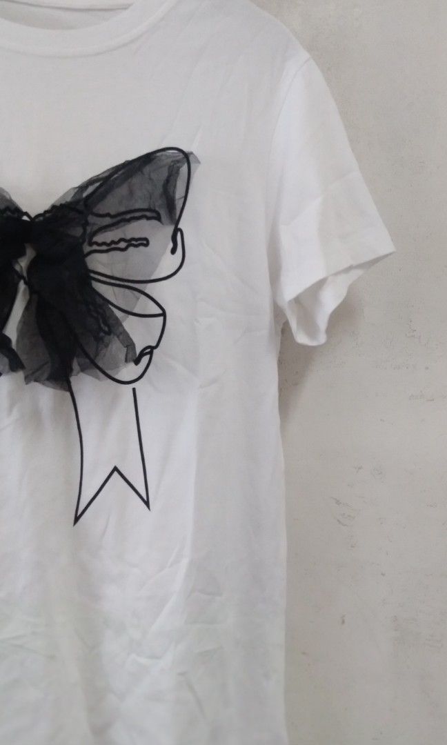 Oversize Bow Long Shirt main image 1