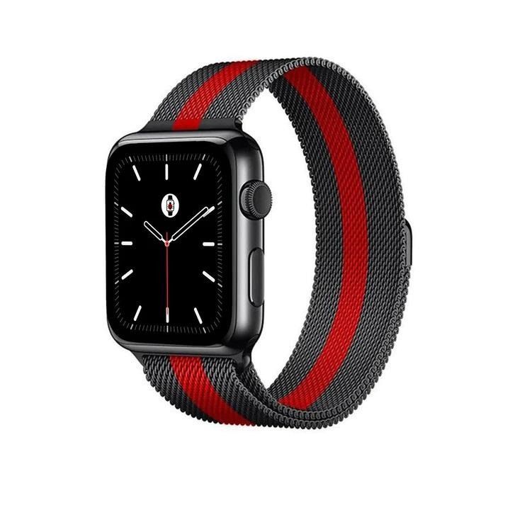 Red milanese loop outlet