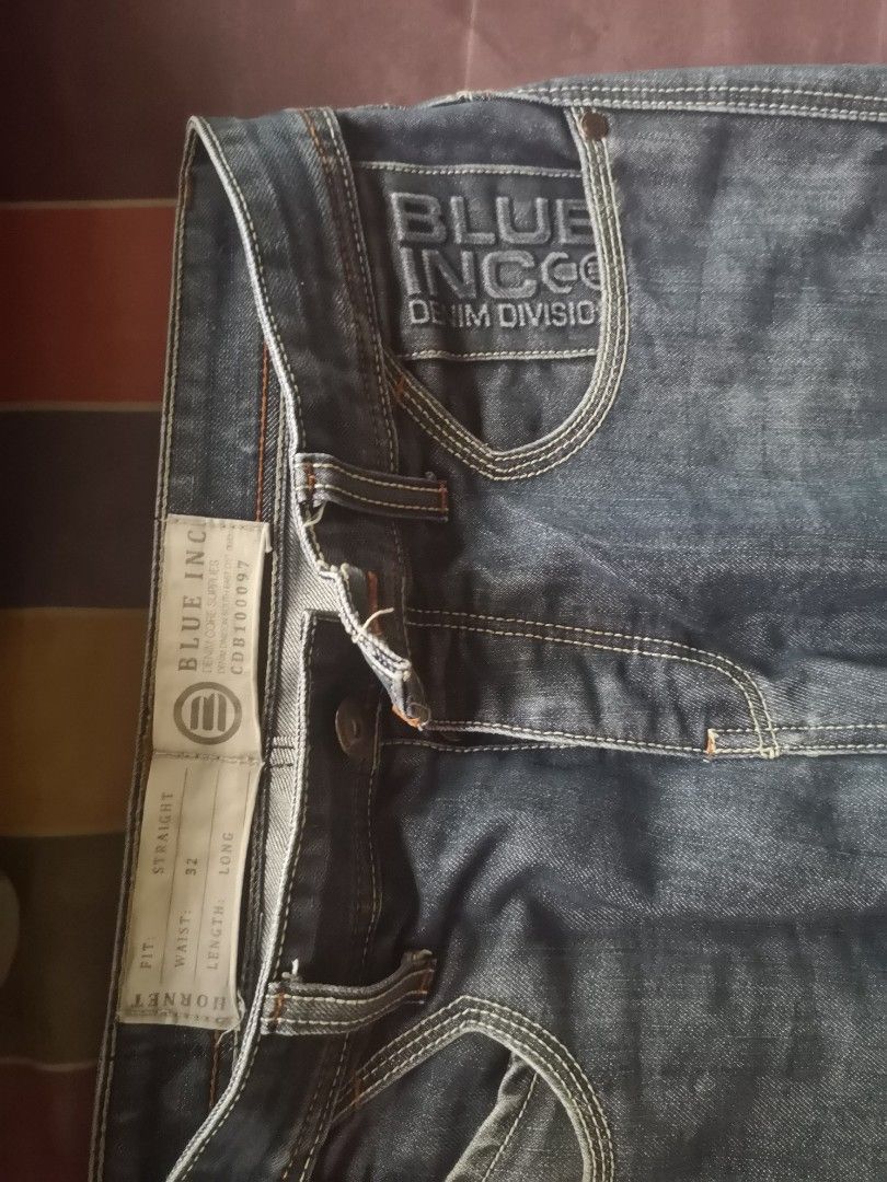 Spil skade morgenmad Blue inc, Men's Fashion, Bottoms, Jeans on Carousell