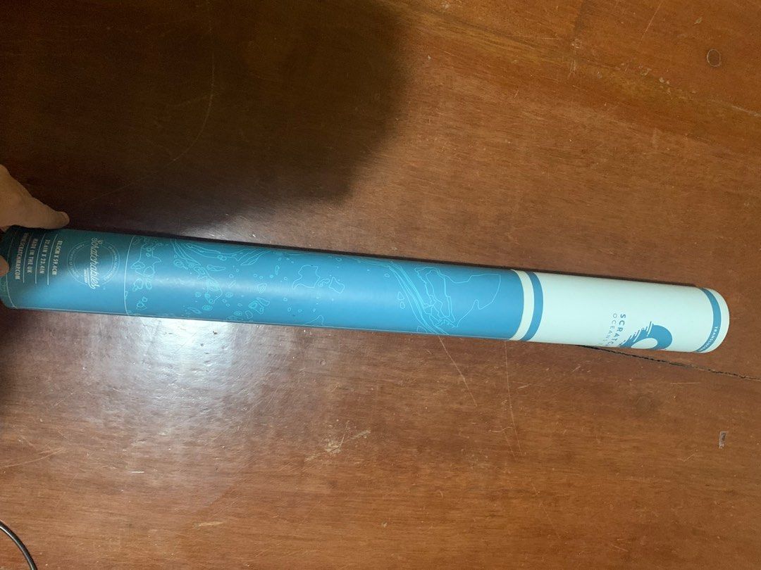 Brand New Luckies Scratch Map Ocean Edition, Hobbies & Toys, Travel