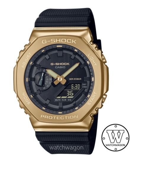 G shock online gold bezel