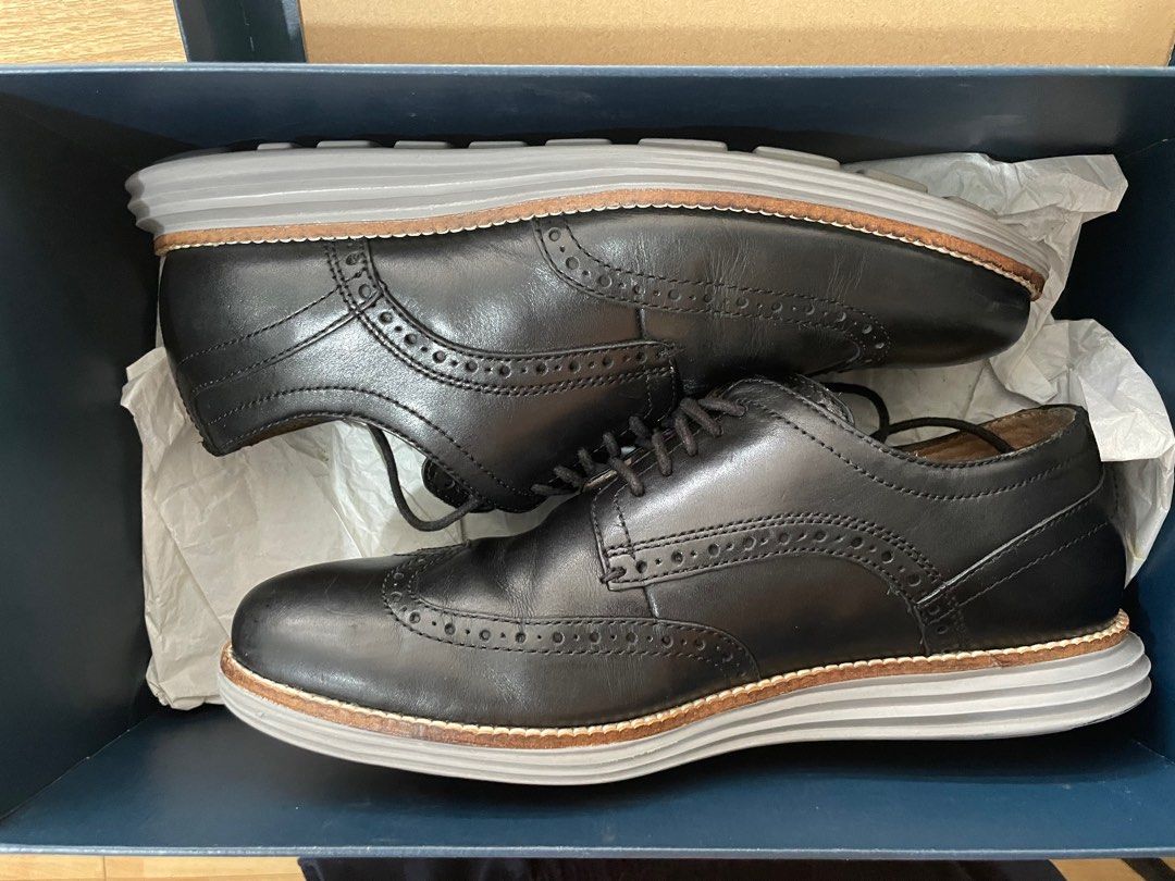Cole Haan Original Grand Black Ironstone Size 7 Men s Fashion